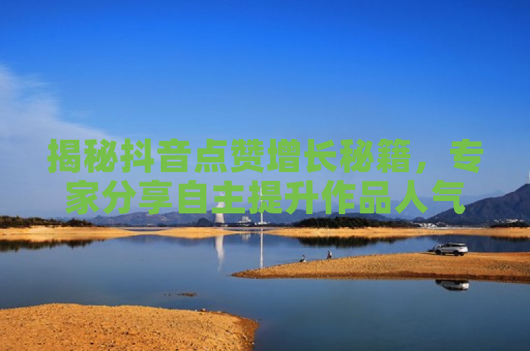 揭秘抖音点赞增长秘籍，专家分享自主提升作品人气技巧