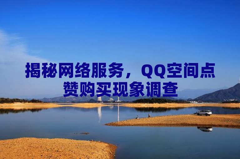 揭秘网络服务，QQ空间点赞购买现象调查