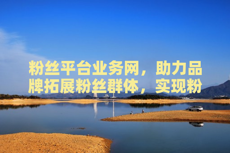 粉丝平台业务网，助力品牌拓展粉丝群体，实现粉丝经济新增长