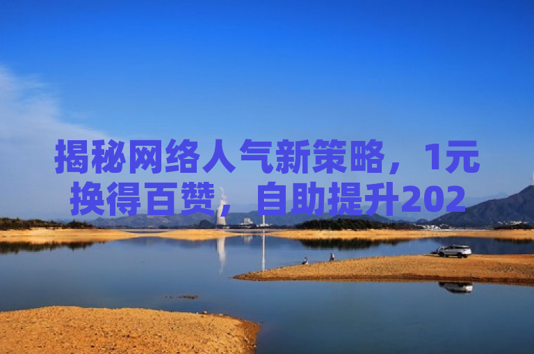 揭秘网络人气新策略，1元换得百赞，自助提升2025年必备技能！