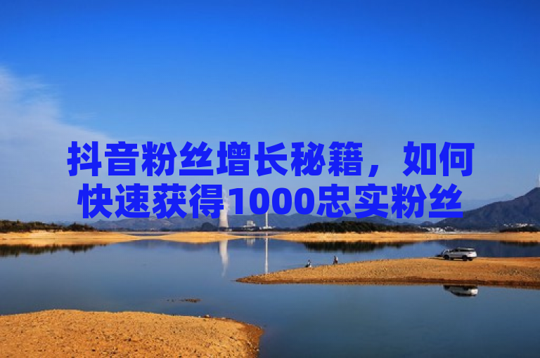 抖音粉丝增长秘籍，如何快速获得1000忠实粉丝