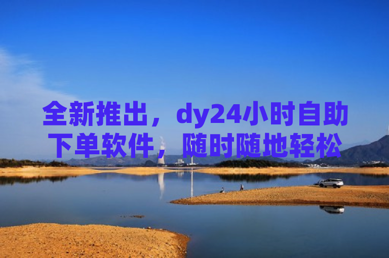全新推出，dy24小时自助下单软件，随时随地轻松完成订单处理！