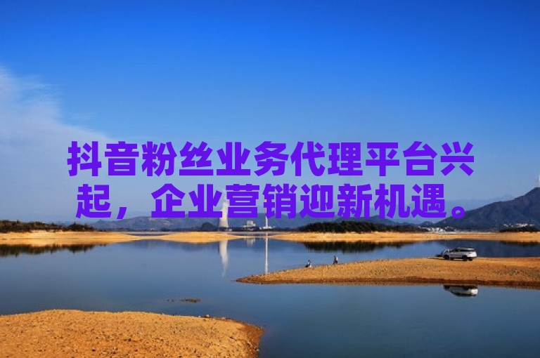 抖音粉丝业务代理平台兴起，企业营销迎新机遇。