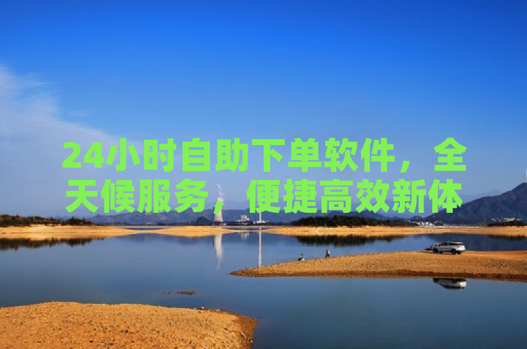24小时自助下单软件，全天候服务，便捷高效新体验