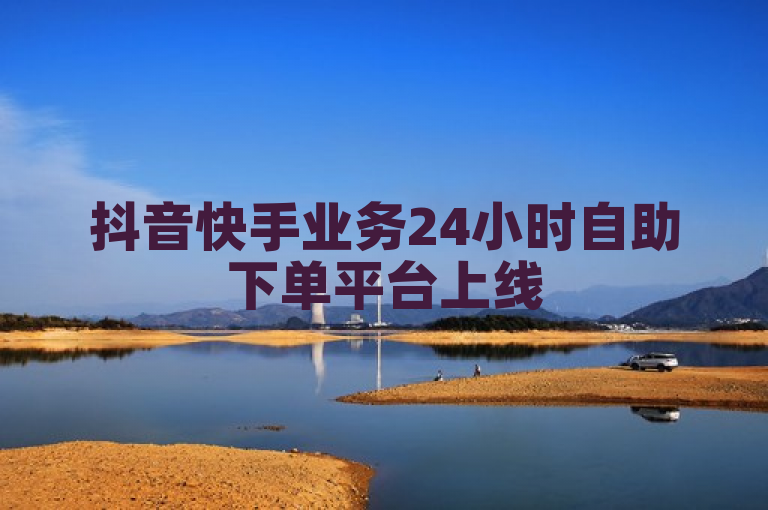 抖音快手业务24小时自助下单平台上线