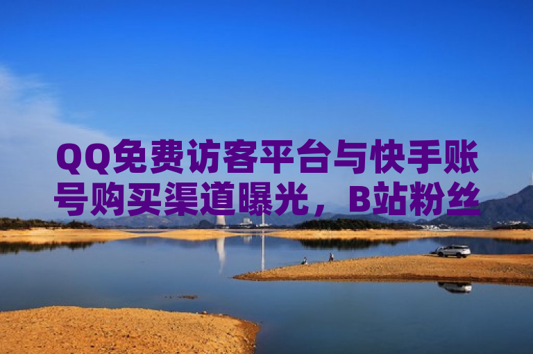 QQ免费访客平台与快手账号购买渠道曝光，B站粉丝低价促销