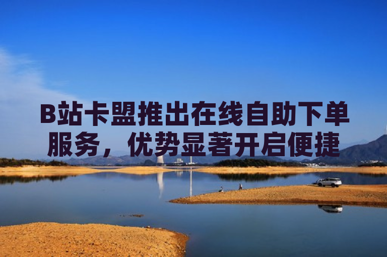 B站卡盟推出在线自助下单服务，优势显著开启便捷购物新体验