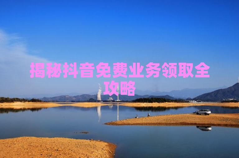 揭秘抖音免费业务领取全攻略