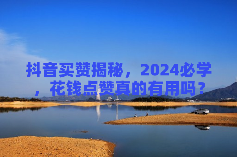 抖音买赞揭秘，2024必学，花钱点赞真的有用吗？