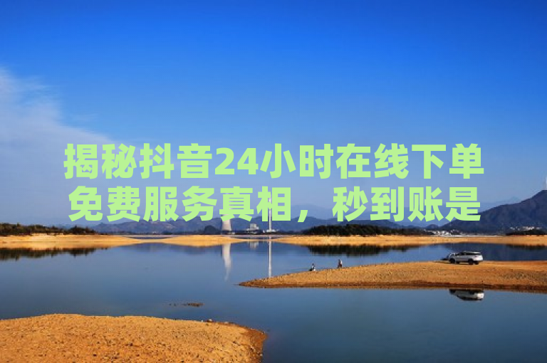 揭秘抖音24小时在线下单免费服务真相，秒到账是否真实？