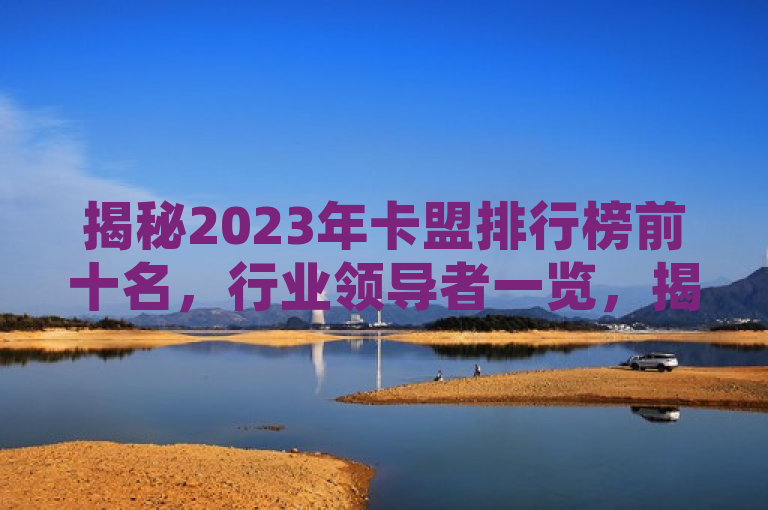 揭秘2023年卡盟排行榜前十名，行业领导者一览，揭示了2023年卡盟行业的顶尖玩家，显示了当年在市场上占据领导地位的公司或品牌。通过使用揭秘一词，增加了新闻的吸引力和神秘感，吸引读者想要了解更多关于这些领先卡盟的信息。同时，标题中包含的年份和明确的排名信息，为读者提供了具体和即时性的背景。
