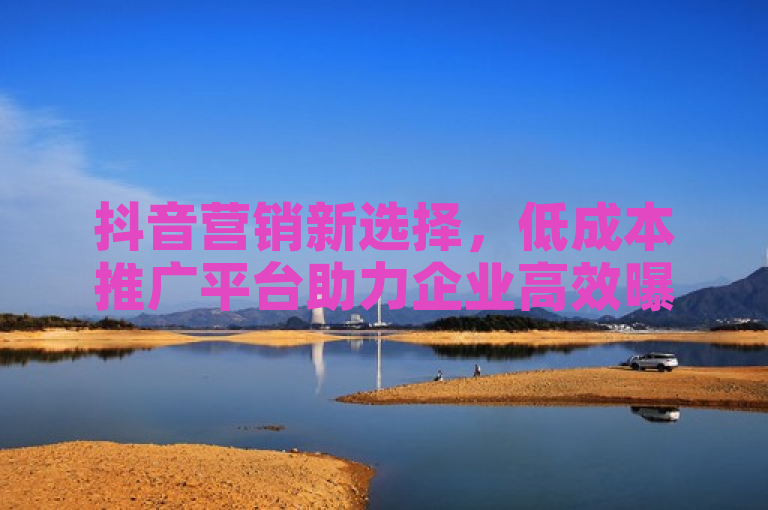 抖音营销新选择，低成本推广平台助力企业高效曝光！