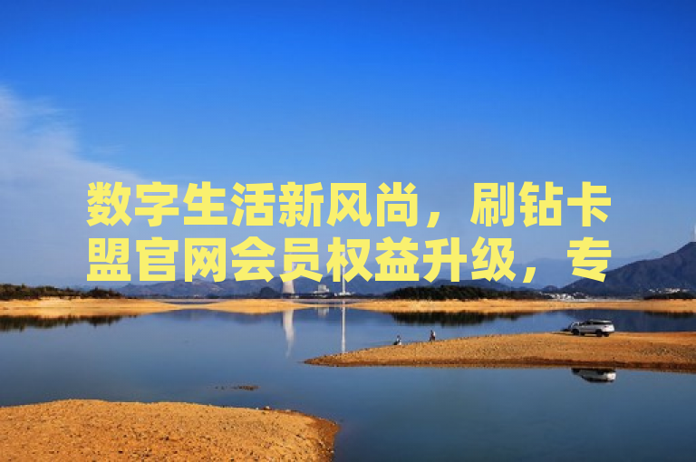 数字生活新风尚，刷钻卡盟官网会员权益升级，专享特权等你来体验