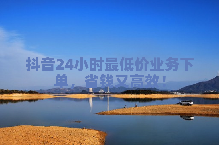 抖音24小时最低价业务下单，省钱又高效！