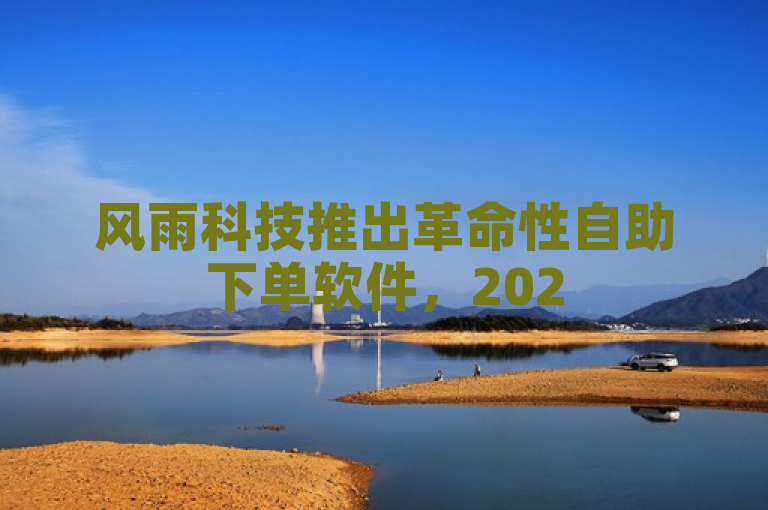 风雨科技推出革命性自助下单软件，2025年购物新体验！