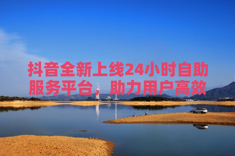 抖音全新上线24小时自助服务平台，助力用户高效管理社交媒体营销