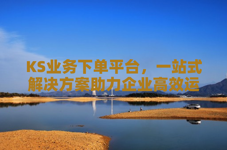 KS业务下单平台，一站式解决方案助力企业高效运营
