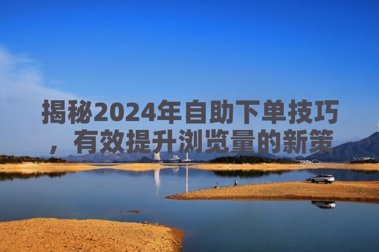 揭秘2024年自助下单技巧，有效提升浏览量的新策略！