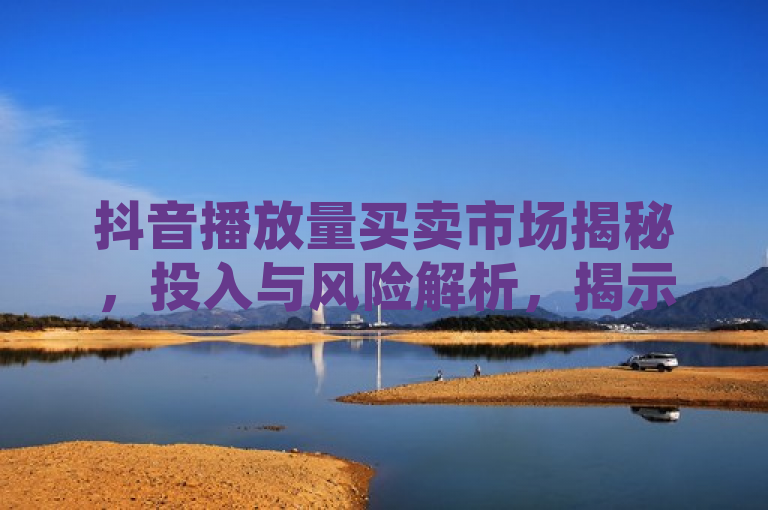 抖音播放量买卖市场揭秘，投入与风险解析，揭示了抖音平台上一个不为大众广泛知晓的角落——播放量买卖市场的存在。文章将深入探讨这一市场的运作机制，包括如何购买播放量、涉及的成本以及潜在的风险。同时，也将分析这种买卖行为对内容创作者、品牌商家以及平台本身可能造成的影响，为读者提供一个全面而深入的视角。