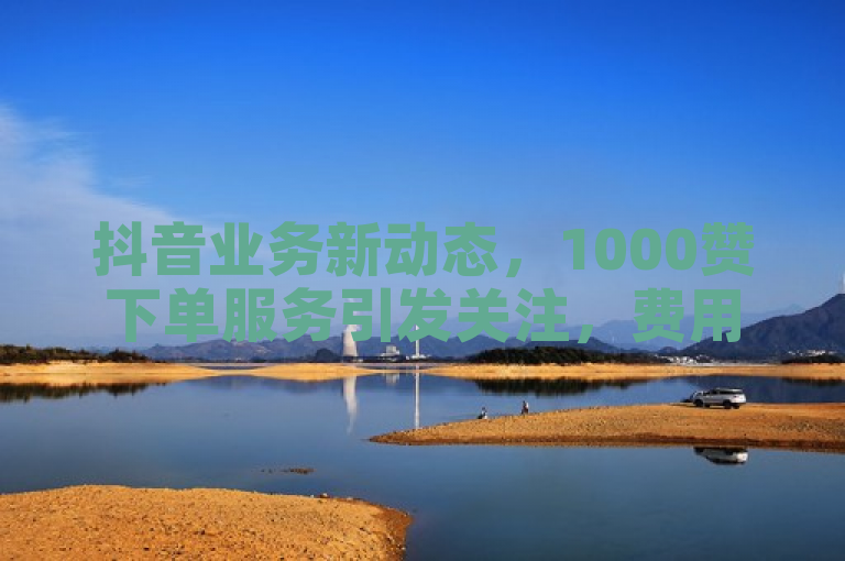 抖音业务新动态，1000赞下单服务引发关注，费用详情曝光