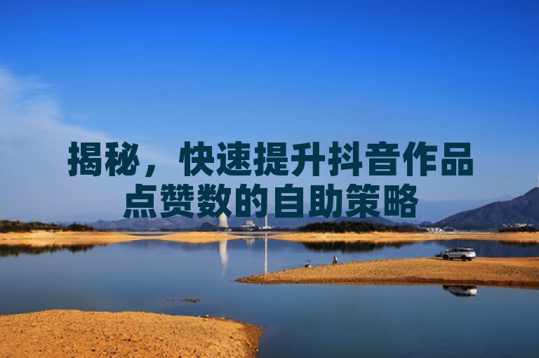 揭秘，快速提升抖音作品点赞数的自助策略