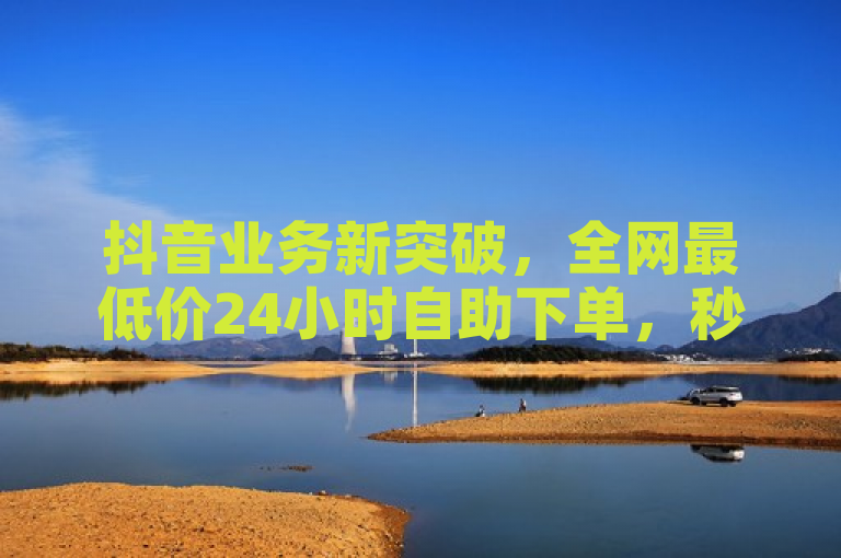抖音业务新突破，全网最低价24小时自助下单，秒到账服务引领2024年潮流
