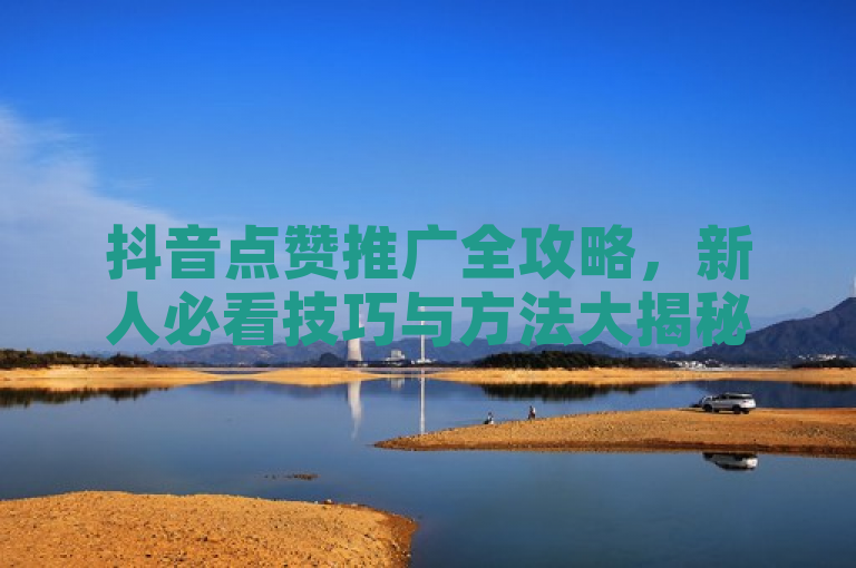 抖音点赞推广全攻略，新人必看技巧与方法大揭秘！