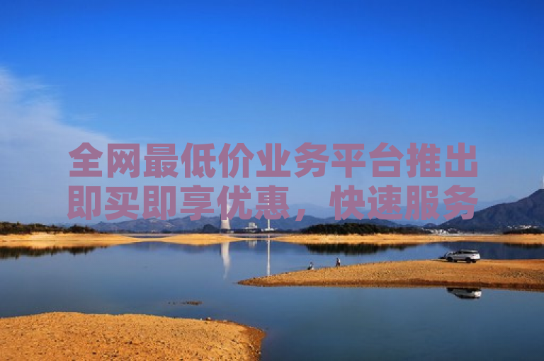 全网最低价业务平台推出即买即享优惠，快速服务让您惊喜连连