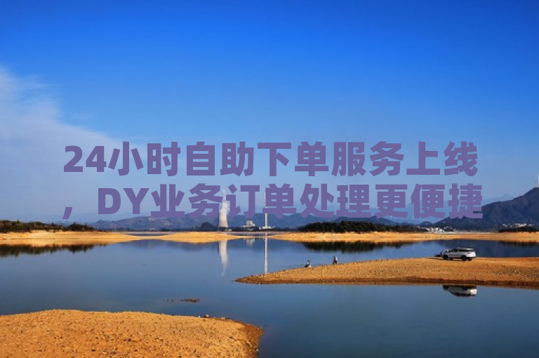 24小时自助下单服务上线，DY业务订单处理更便捷