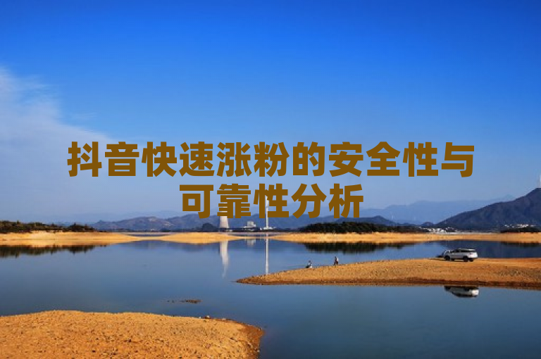 抖音快速涨粉的安全性与可靠性分析