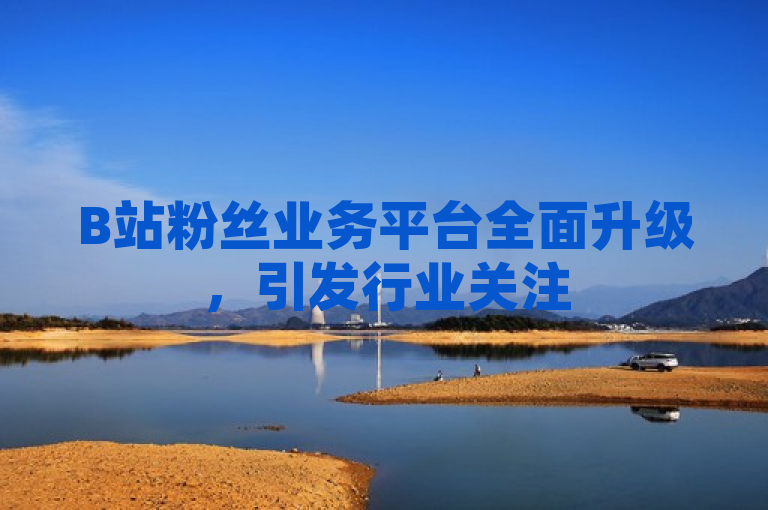 B站粉丝业务平台全面升级，引发行业关注