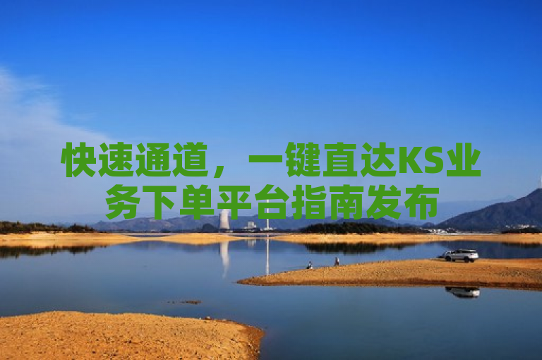 快速通道，一键直达KS业务下单平台指南发布