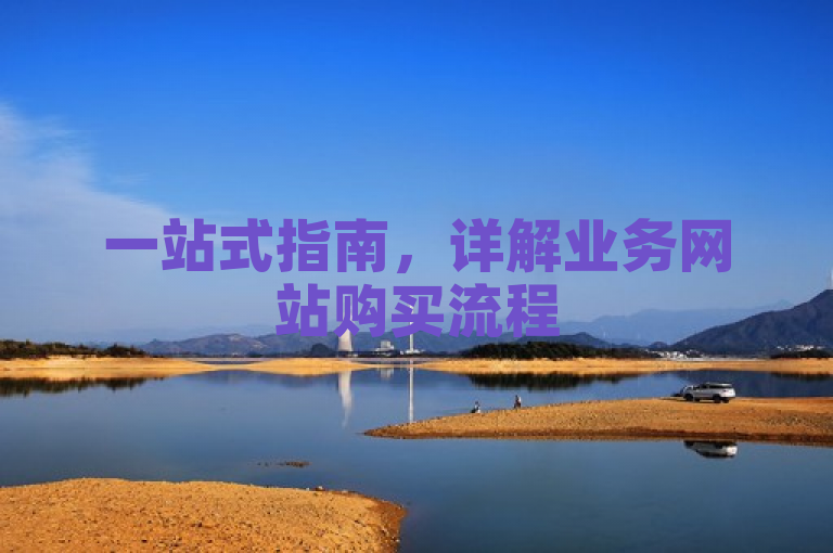 一站式指南，详解业务网站购买流程