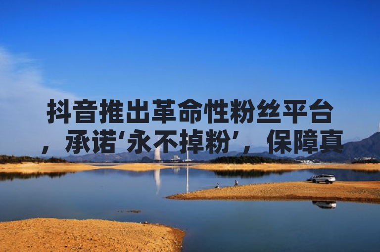 抖音推出革命性粉丝平台，承诺‘永不掉粉’，保障真人互动