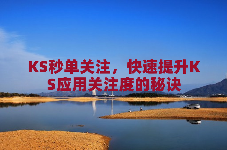 KS秒单关注，快速提升KS应用关注度的秘诀