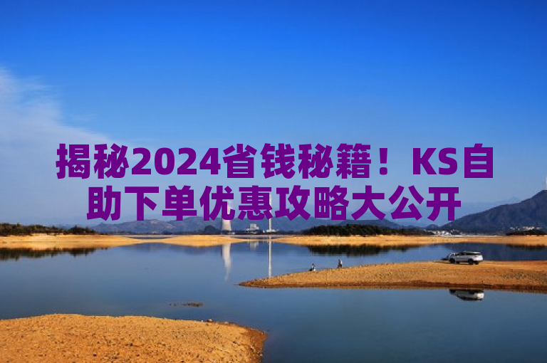 揭秘2024省钱秘籍！KS自助下单优惠攻略大公开