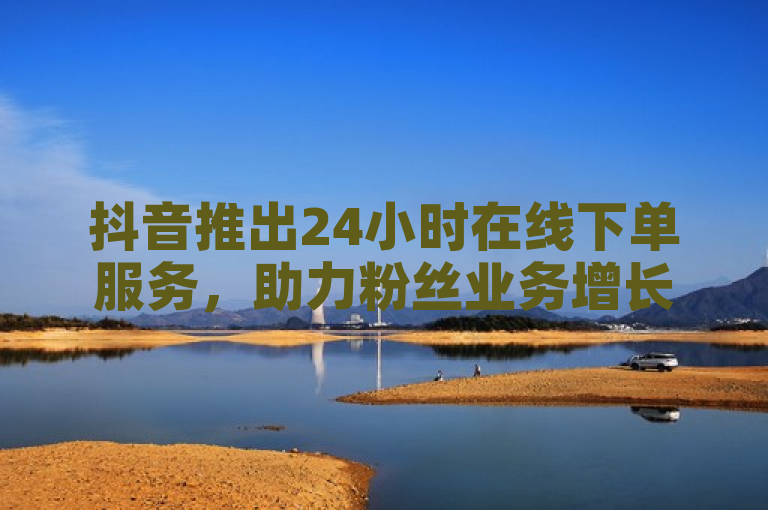 抖音推出24小时在线下单服务，助力粉丝业务增长