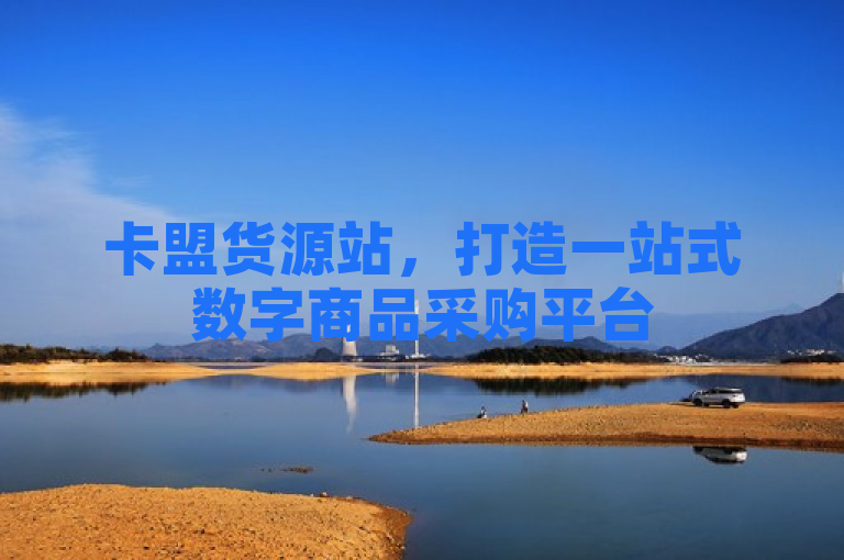 卡盟货源站，打造一站式数字商品采购平台