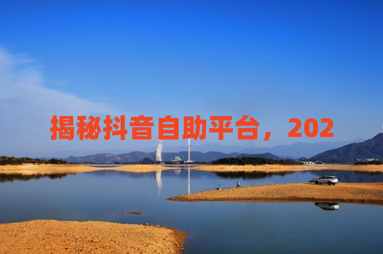 揭秘抖音自助平台，2025年必学技能，一键下单轻松搞定业务！