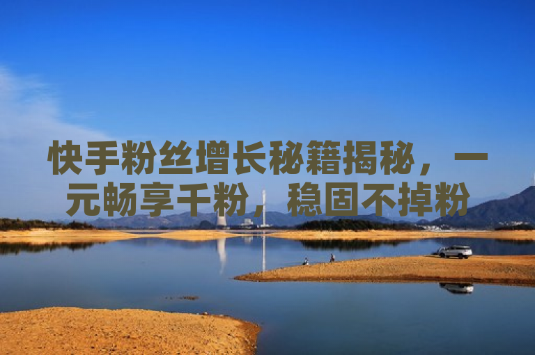 快手粉丝增长秘籍揭秘，一元畅享千粉，稳固不掉粉！