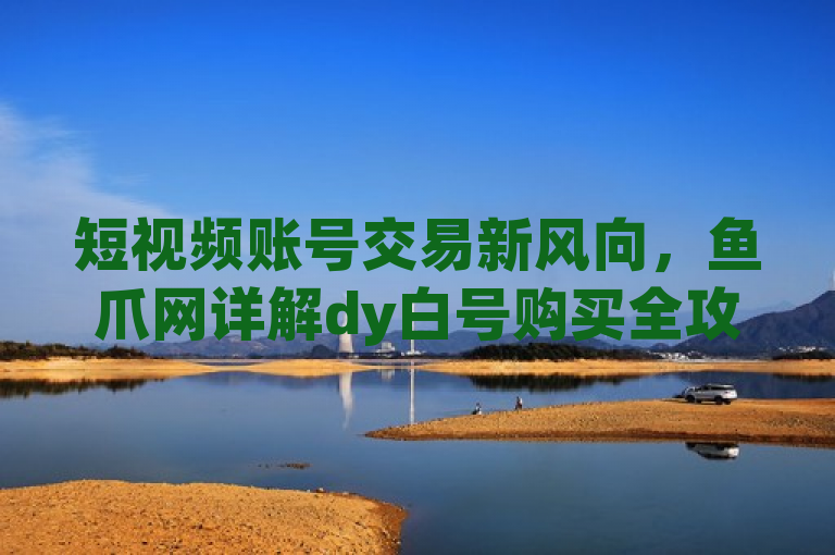 短视频账号交易新风向，鱼爪网详解dy白号购买全攻略，简洁明了地概括了您提供的内容，既包含了dy白号购买这一关键词，也突出了鱼爪网作为交易平台的角色，同时全面解析暗示了内容将涵盖购买指南的各个方面，符合新闻标题的撰写要求。