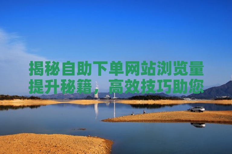 揭秘自助下单网站浏览量提升秘籍，高效技巧助您快速吸引流量