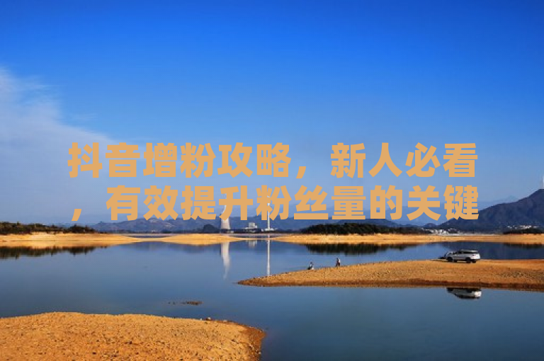 抖音增粉攻略，新人必看，有效提升粉丝量的关键措施！