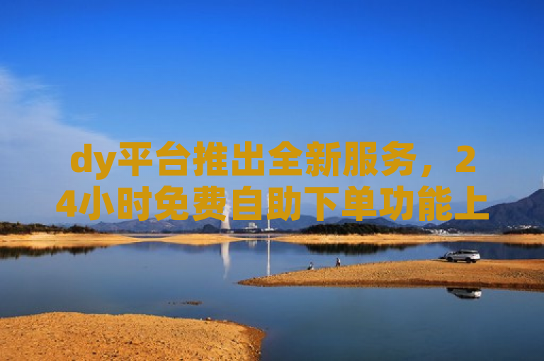 dy平台推出全新服务，24小时免费自助下单功能上线