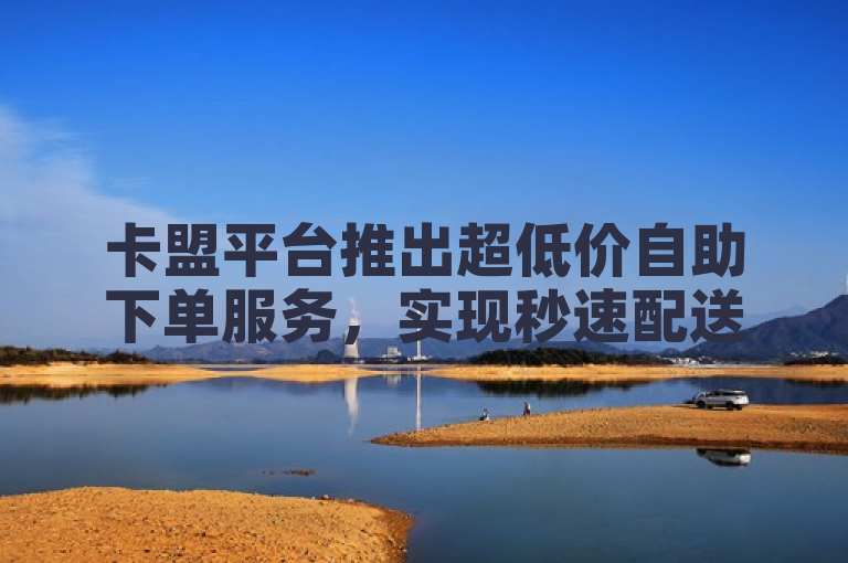 卡盟平台推出超低价自助下单服务，实现秒速配送