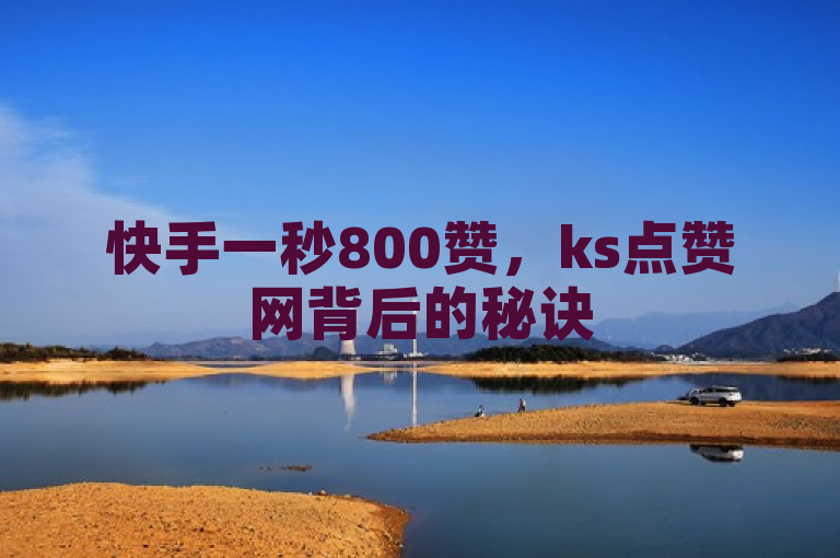 快手一秒800赞，ks点赞网背后的秘诀