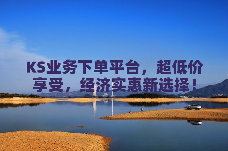 KS业务下单平台，超低价享受，经济实惠新选择！