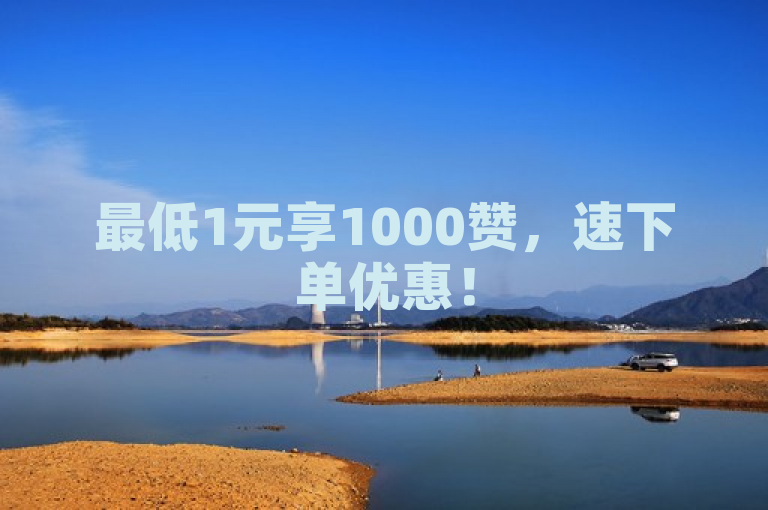 最低1元享1000赞，速下单优惠！