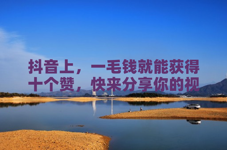 抖音上，一毛钱就能获得十个赞，快来分享你的视频吧！