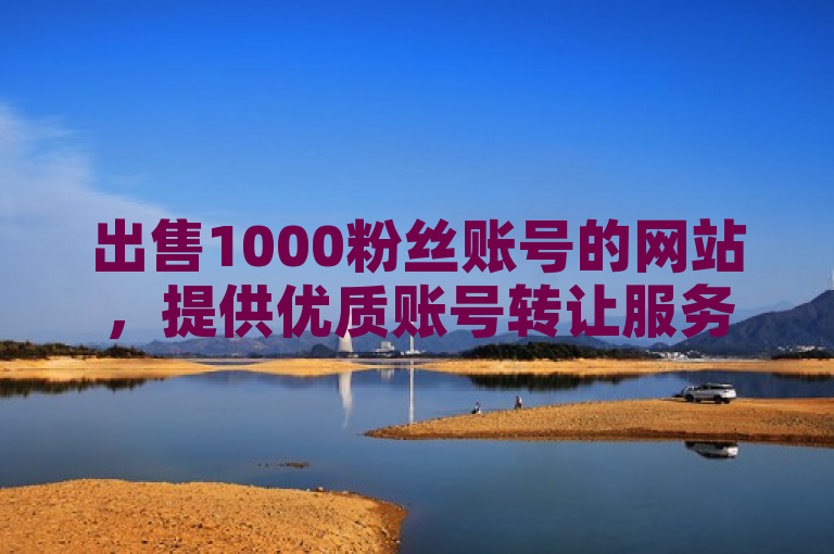 出售1000粉丝账号的网站，提供优质账号转让服务。